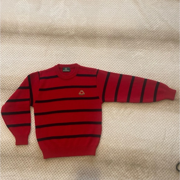 IVYGER Vintage Red and Navy Sweater size 6-7 boys. EUC! - Picture 10 of 10